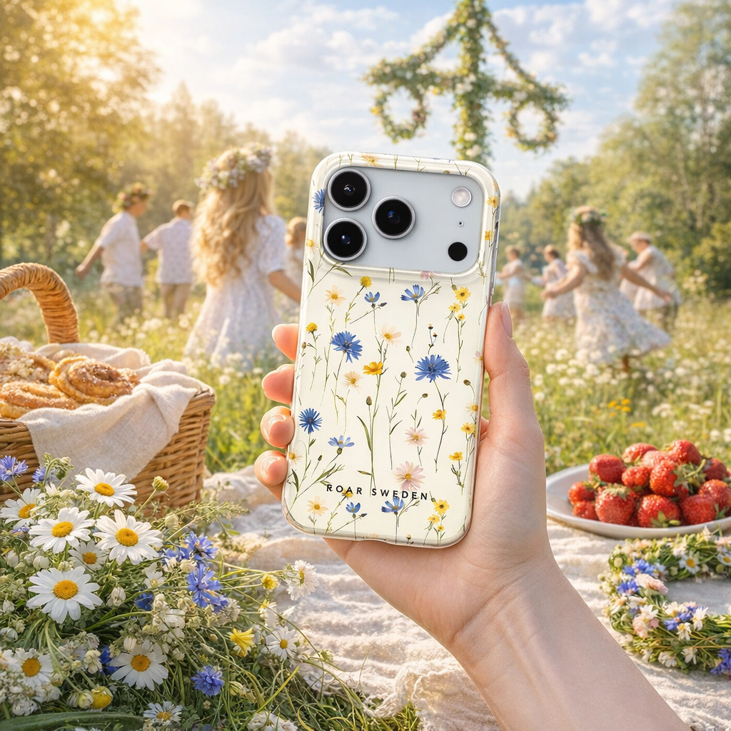 Midsommarskal 2026: snygga mobilskal till midsommar – guide - Roar Sweden