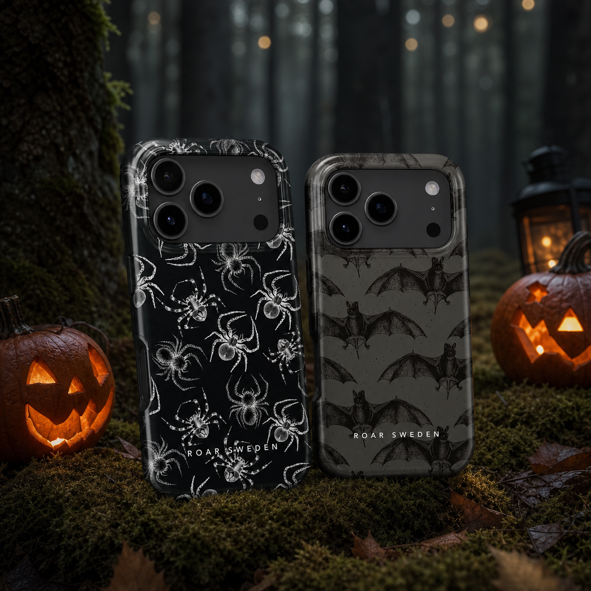 Halloween-puhelinkuoret 2026 – tummia kuoseja koko syksyyn