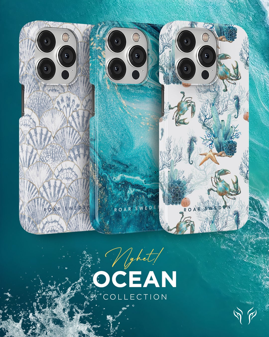 Ocean Collection - Semesterns härligaste kollektion | Mobilskal inspiration från Roar Sweden
