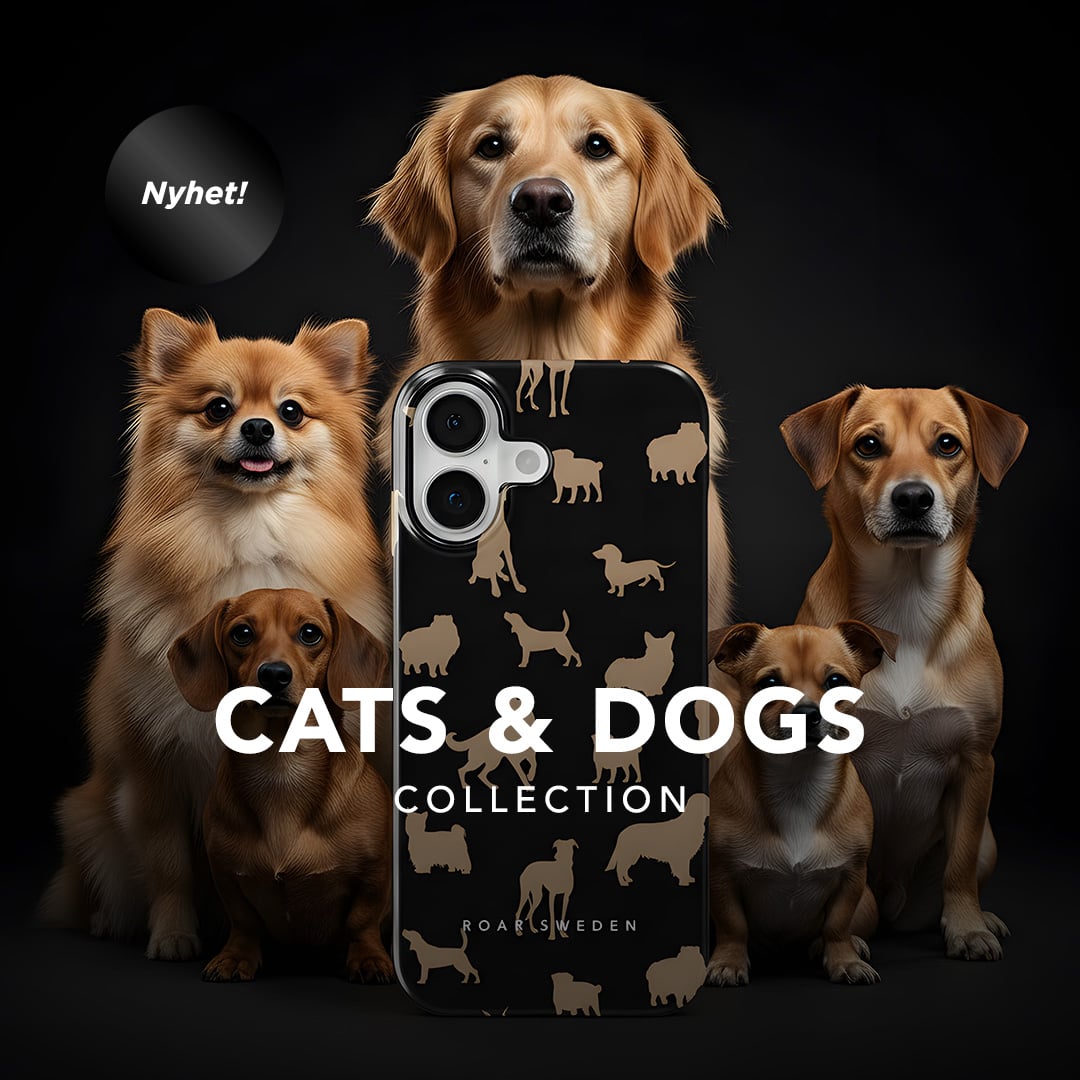 Cats & Dogs – uusi kokoelma kuvioiduilla puhelinkuorilla iPhonelle ja Samsungille