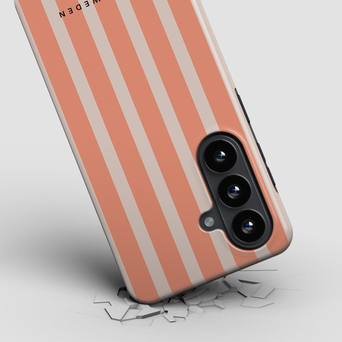 Apricot Stripes - Magneettinen kestokotelo puhelimelle – Kohde 3/3