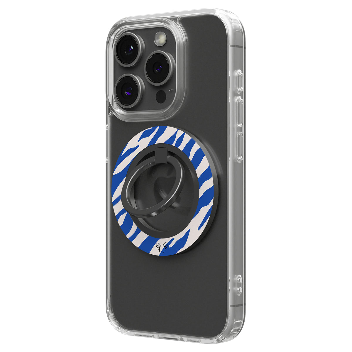 Blue Stripes - Mobile Ring – Item 6 of 6