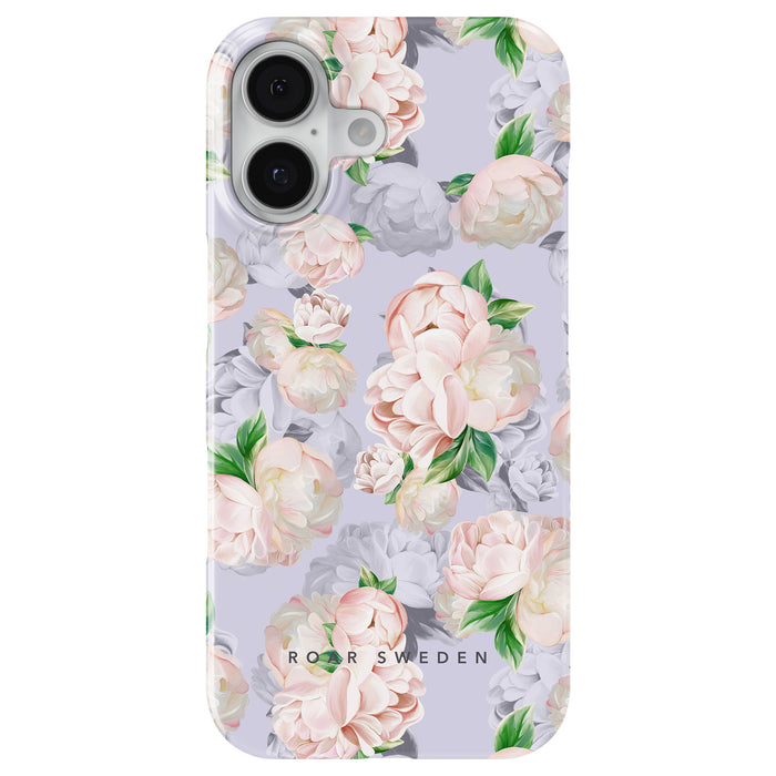 Slim mobilskal – Bright Peonies