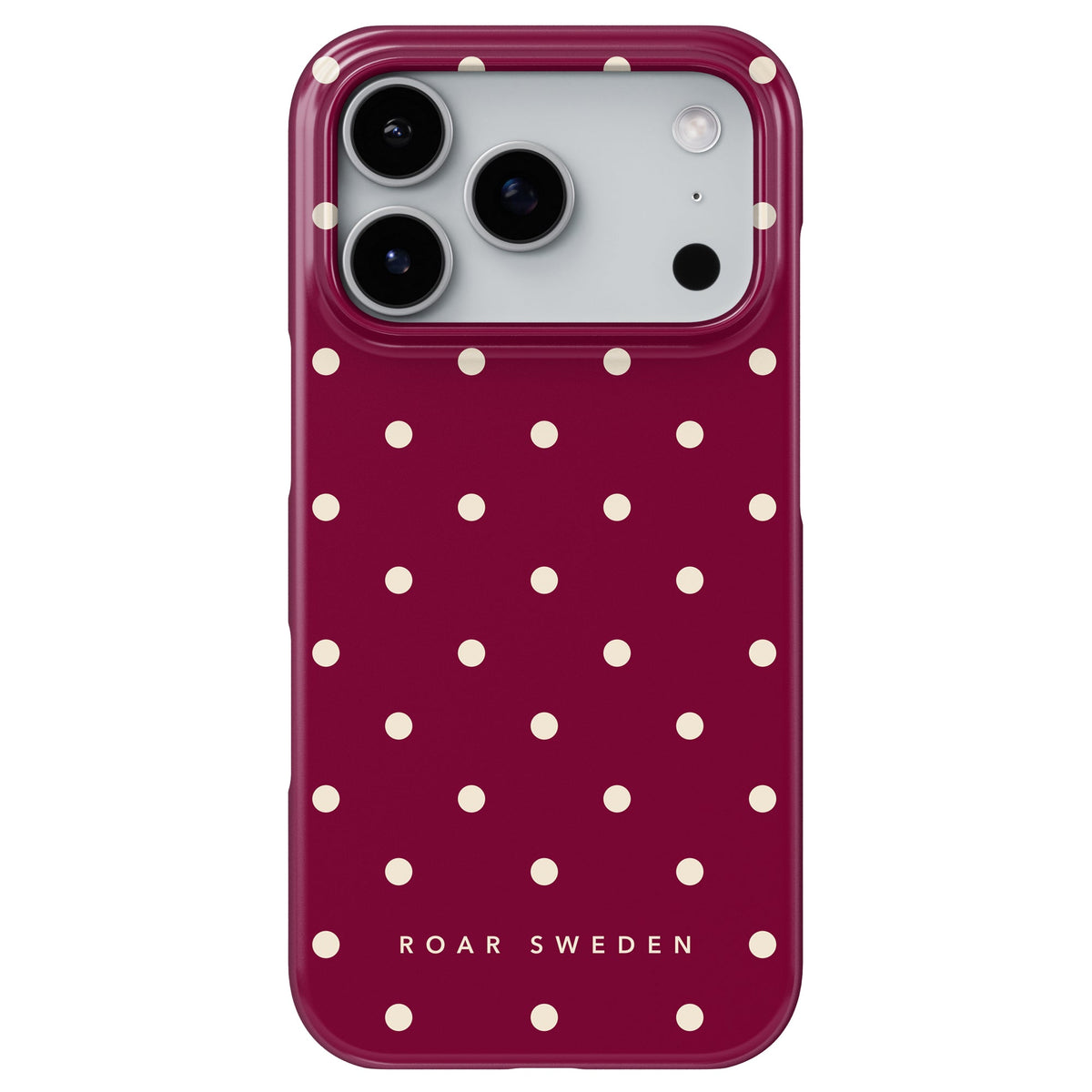 Burgundy Dots - Slim case – Kohde 1/3