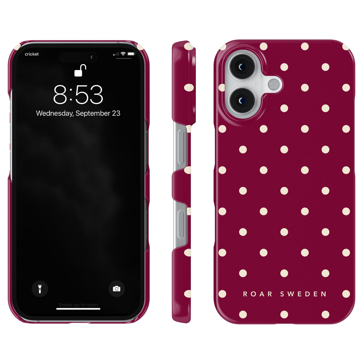 Burgundy Dots - Slim case – Kohde 3/3