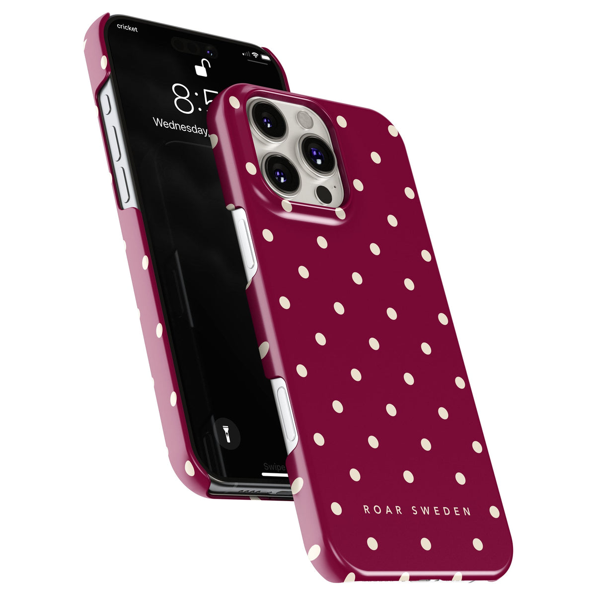 Burgundy Dots - Slim case – Kohde 3/3