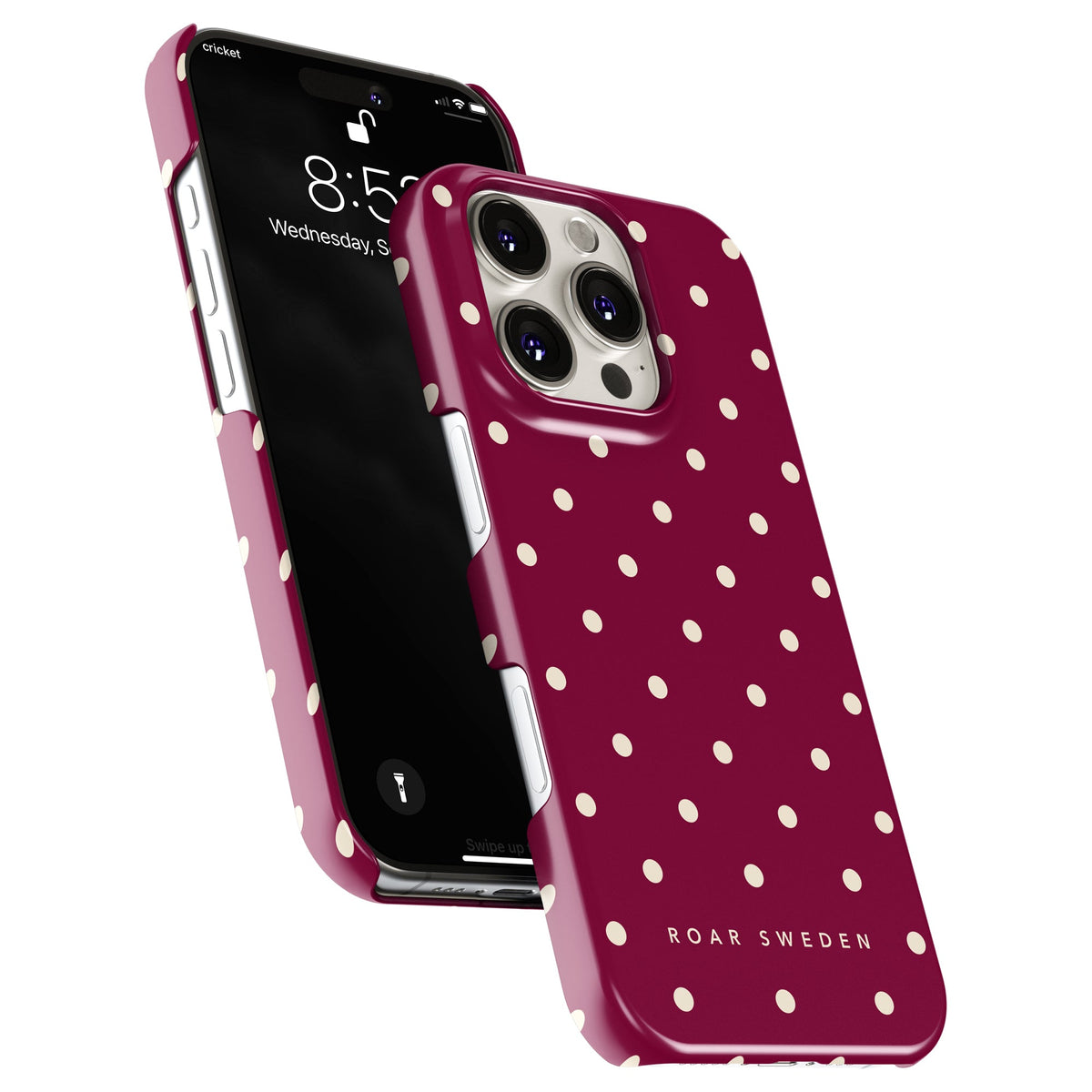 Burgundy Dots - Slim case – Kohde 3/3