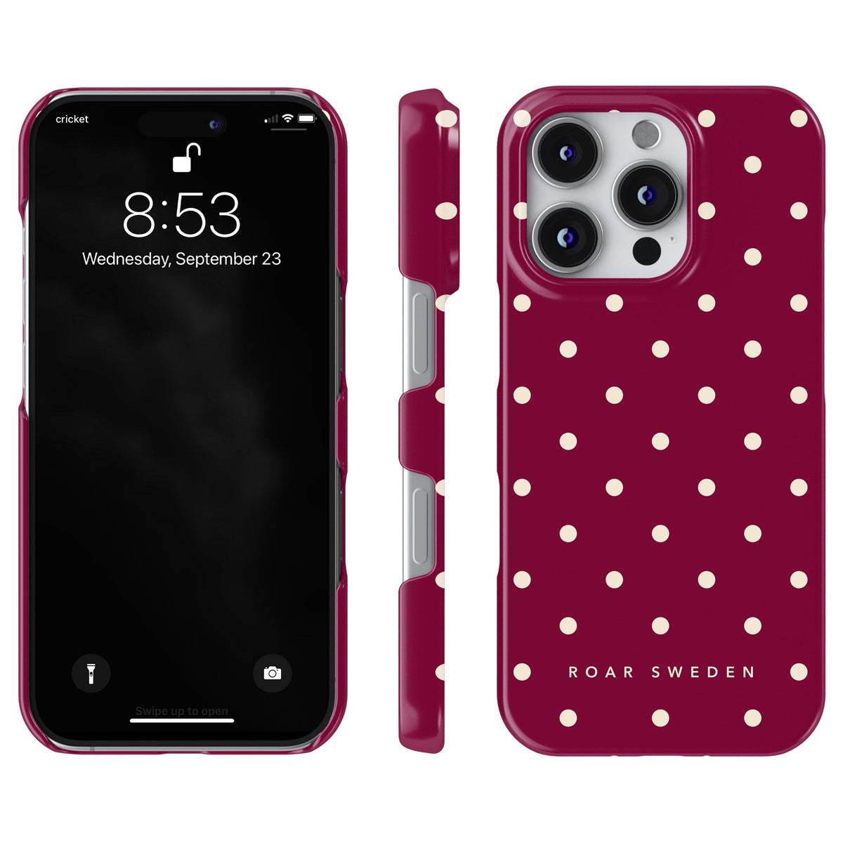 Burgundy Dots - Slim case – Kohde 3/3