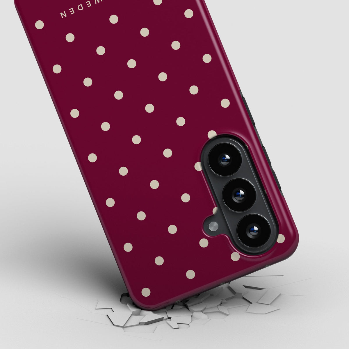 Burgundy Dots - Tough Case – Item 0 of 4