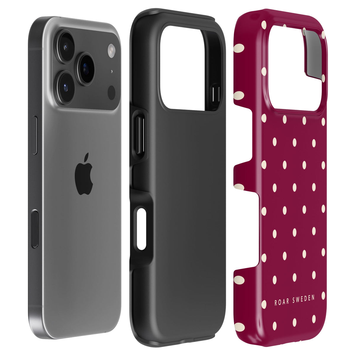 Burgundy Dots - Tough Case – Item 3 of 4