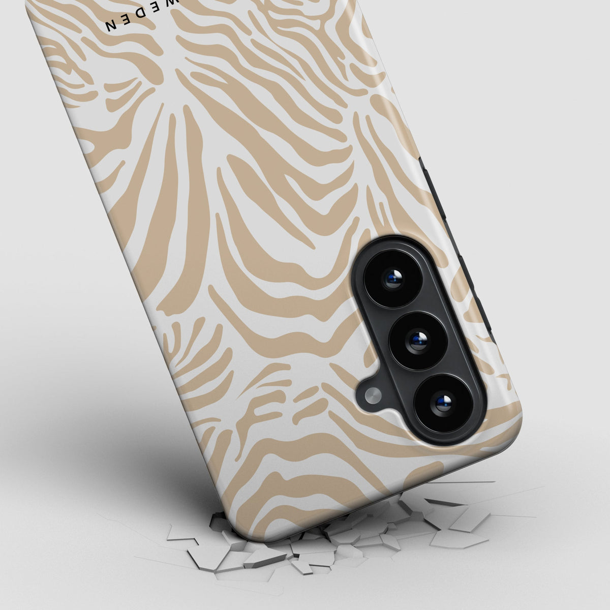 Creamy Zebra - Magneettinen Tough -puhelinkotelo – Kohde 3/3