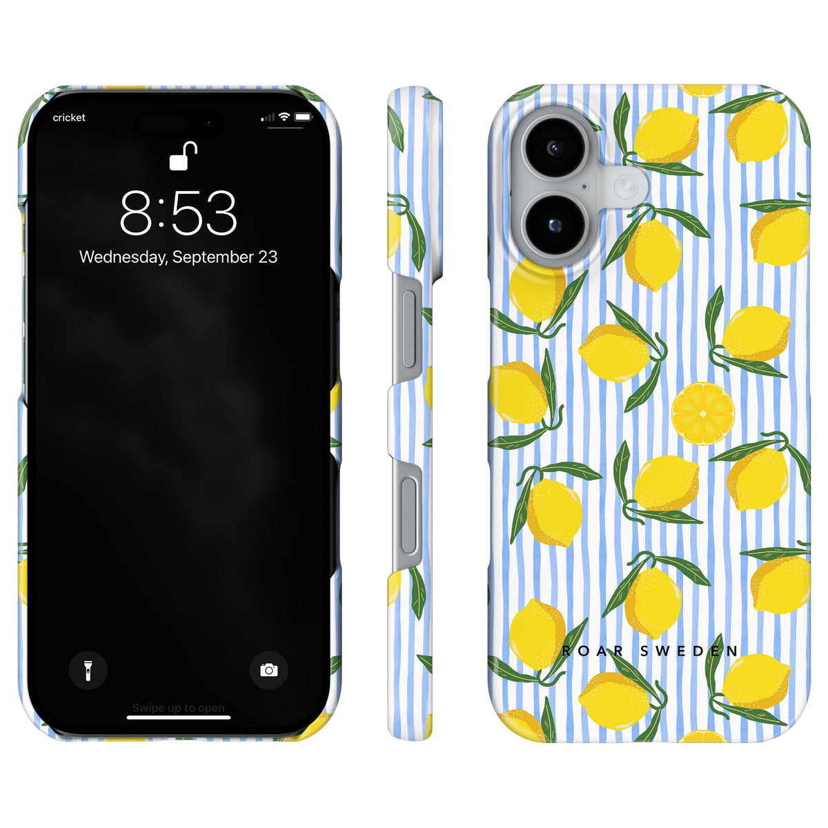 Lemon Stripes - Ohut suojakuori – Kohde 3/26