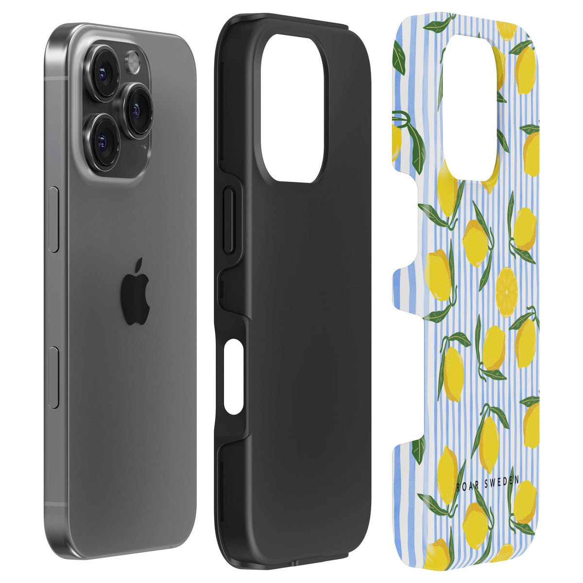Lemon Stripes - Kestävä suojakuori – Kohde 16/18