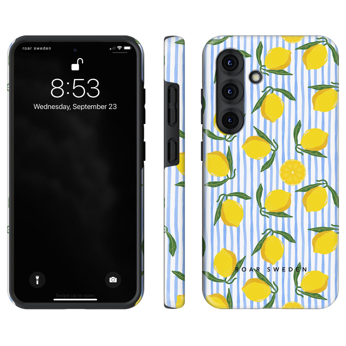 Lemon Stripes - Kestävä suojakuori – Kohde 10/18
