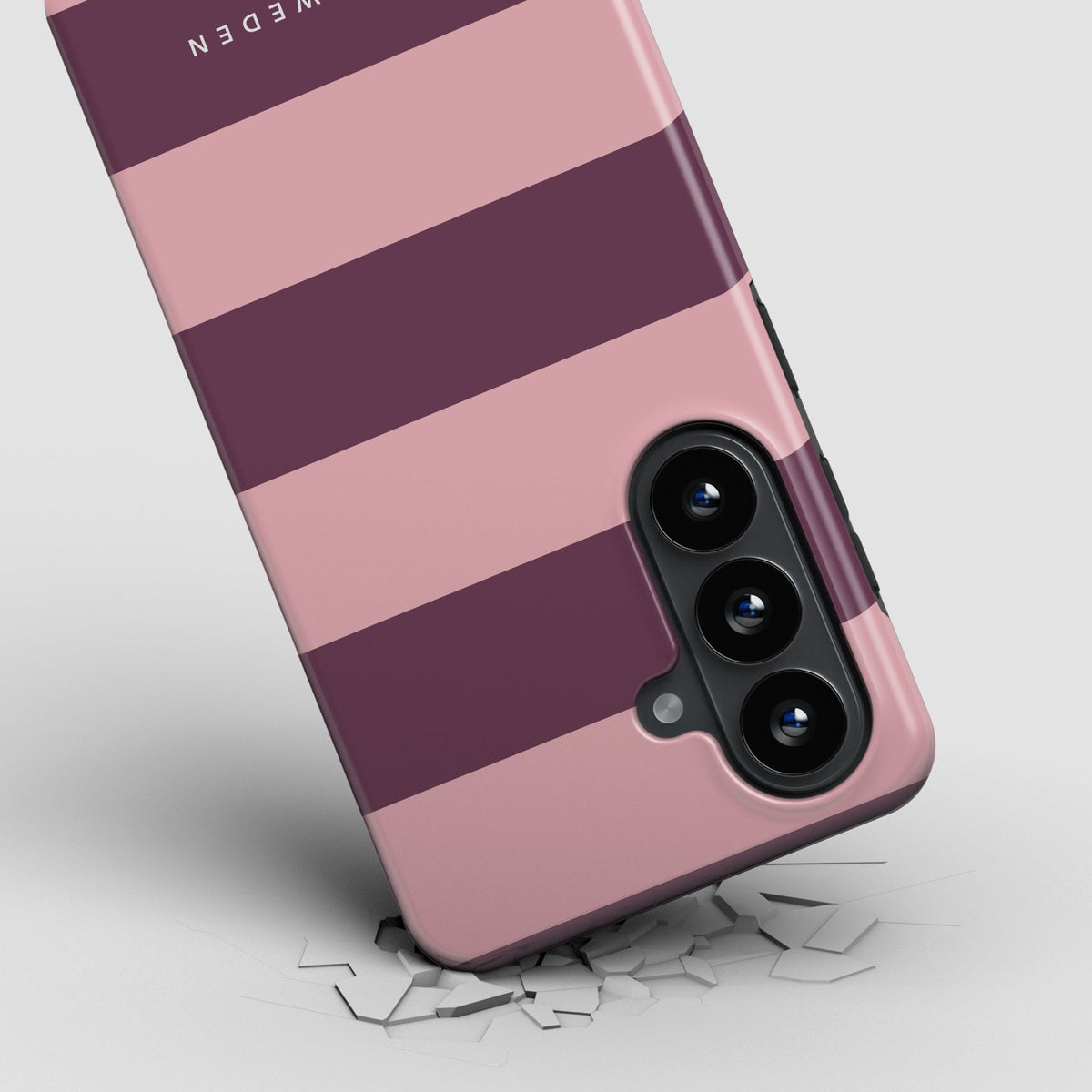 Orchid Stripes - Magnetic Tough Phone Case – Item 3 of 3