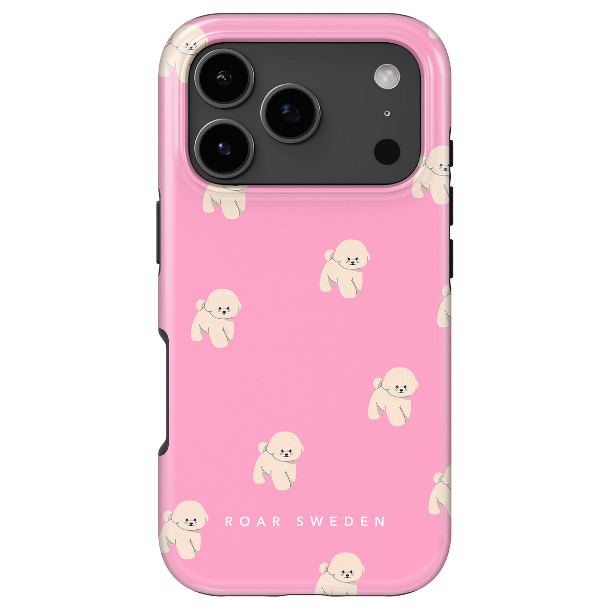 Pink Bichon – MagSafe Tough -suojakuori