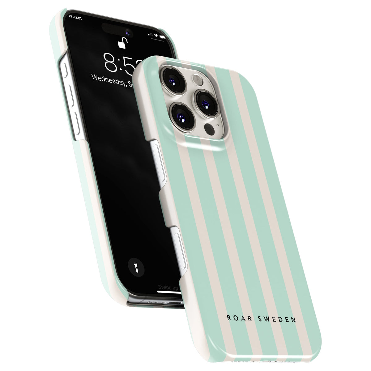 Seafoam Stripes – Ohut suojakuori – Kohde 12/23