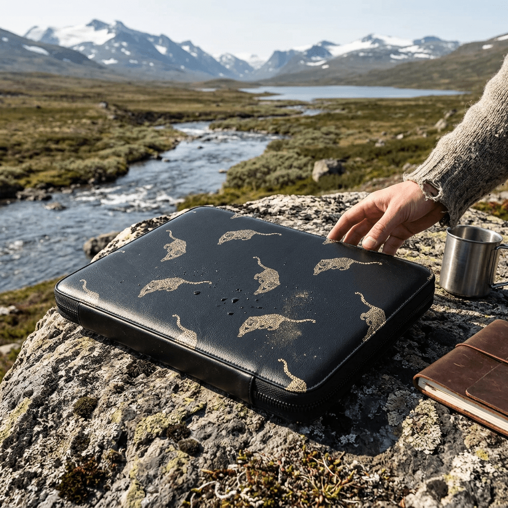 Hur vi väljer material till våra laptopfodral - Roar Sweden