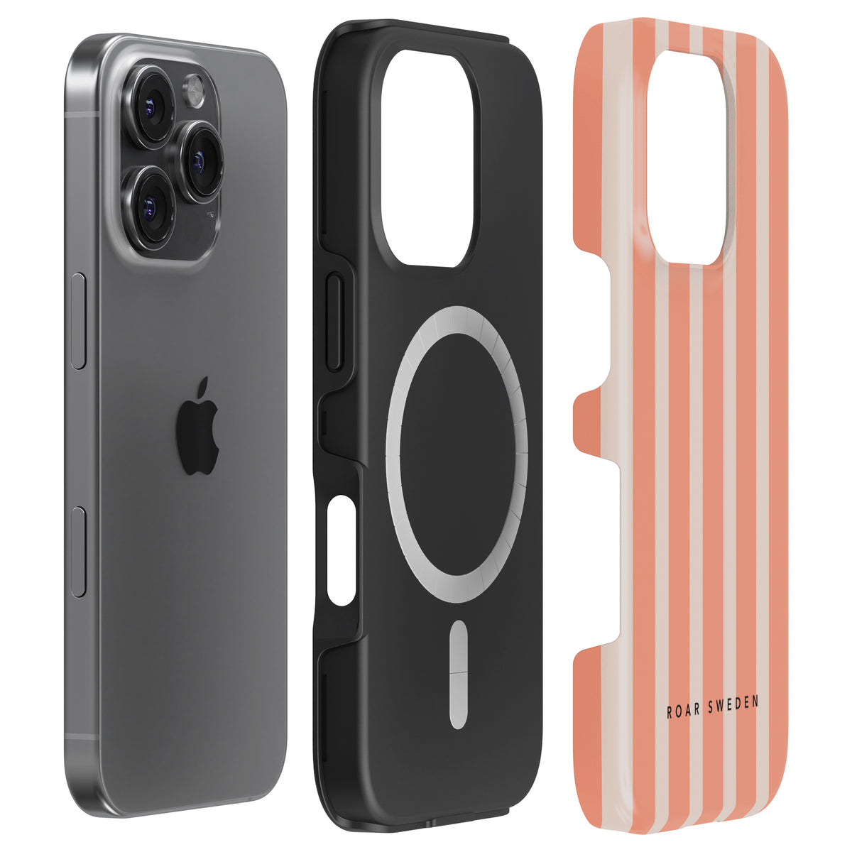 Apricot Stripes - Magsafe Tough Case – Kohde 7/8