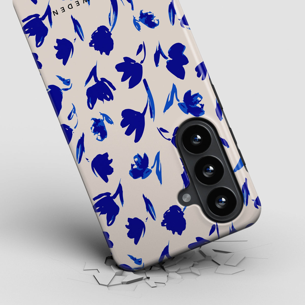 Blue Flowers - Magnetic Tough Phone Case – Item 3 of 3