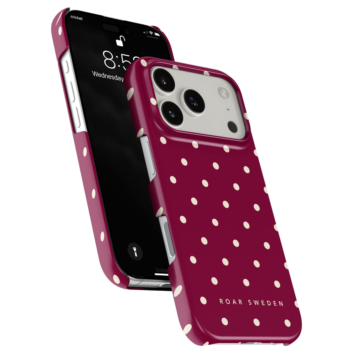 Burgundy Dots - Slim case – Kohde 3/3