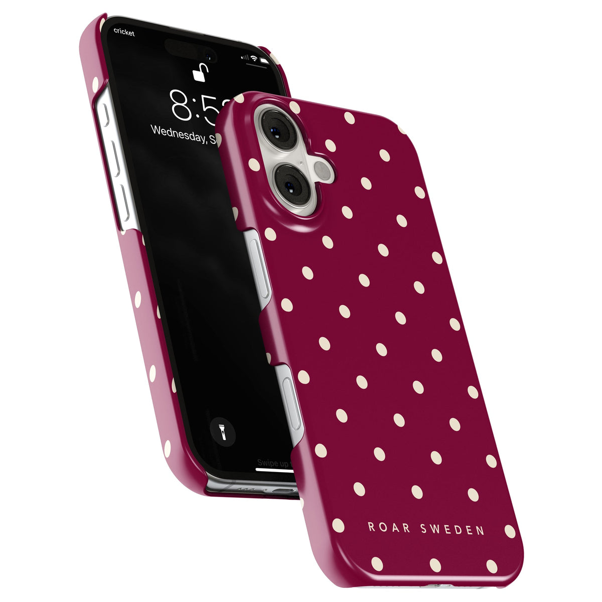 Burgundy Dots - Slim case – Kohde 3/3