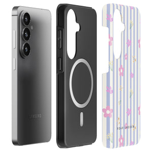 Cute Floral - Magnetic Tough Phone Case