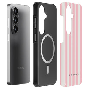 Flamingo Stripes - Magneettinen ja kestävä puhelinkotelo