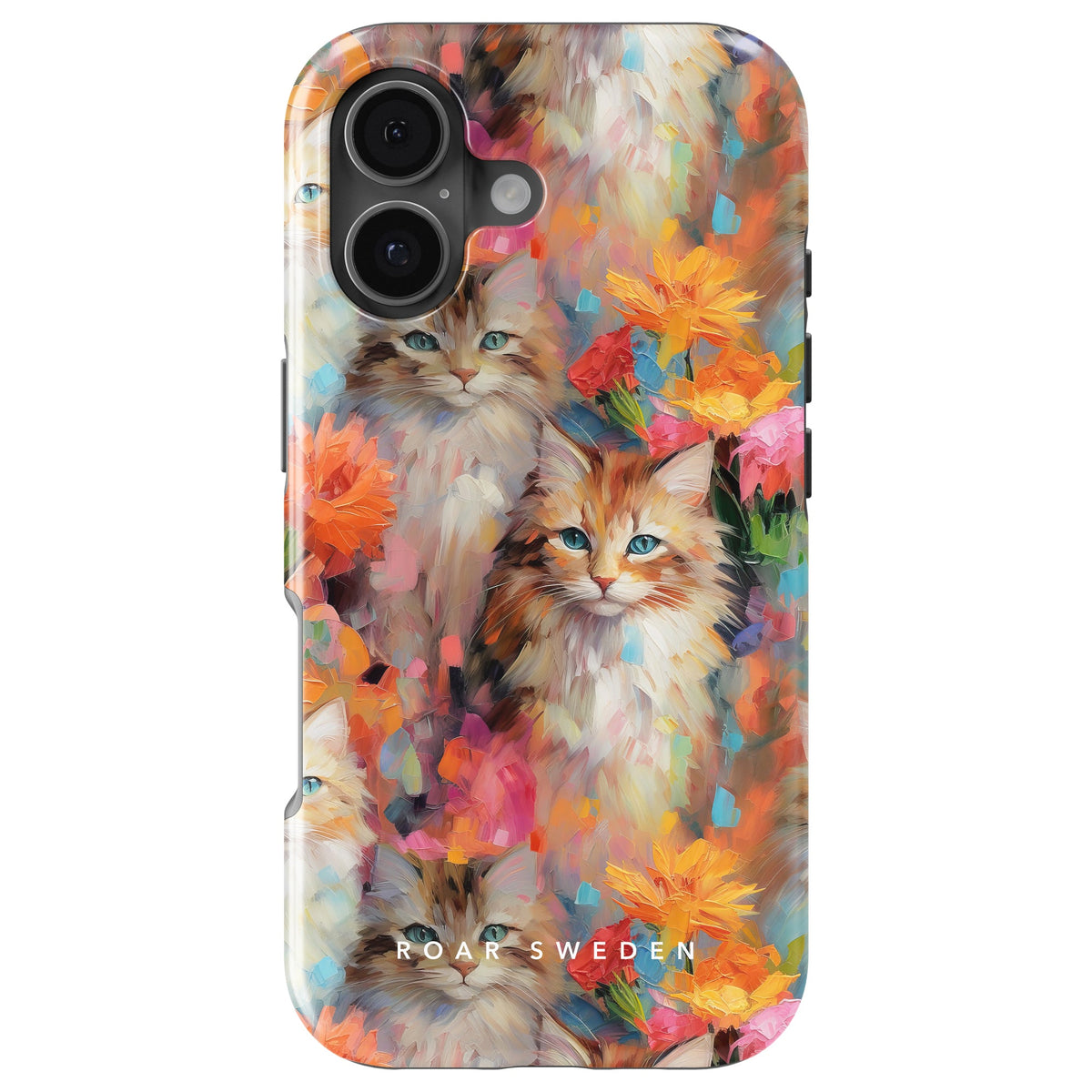 Flower Kitty - Vankka suojakuori