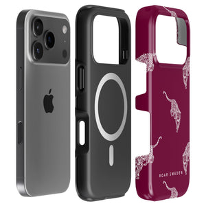 Kitty Burgundy - MagSafe Tough -suojakuori