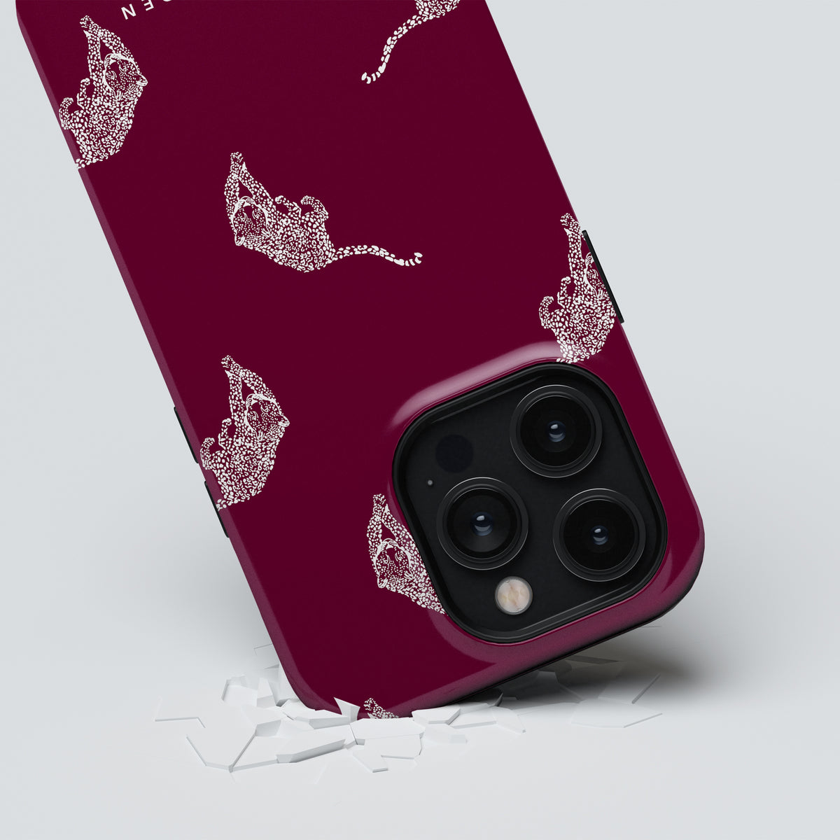 Kitty Burgundy - MagSafe Tough -suojakuori – Kohde 8/8
