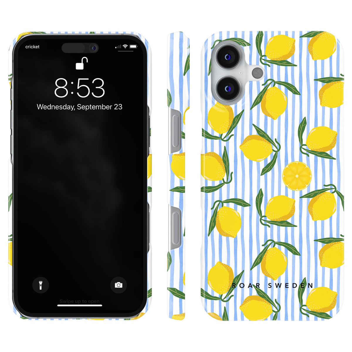 Lemon Stripes - Ohut suojakuori – Kohde 12/26