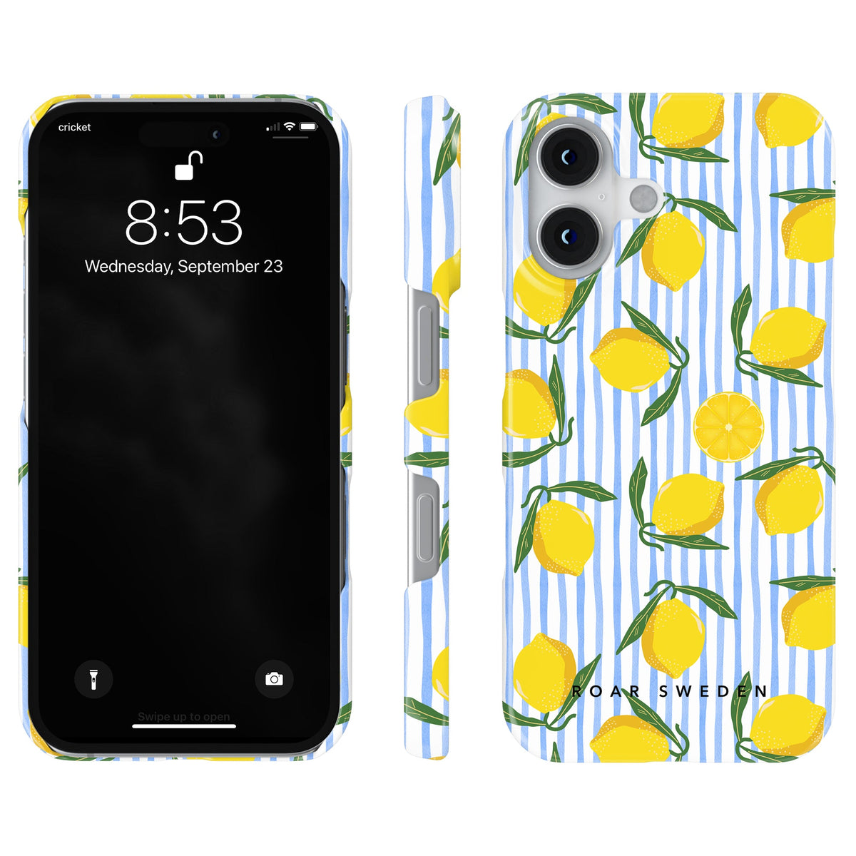 Lemon Stripes - Ohut suojakuori – Kohde 9/26
