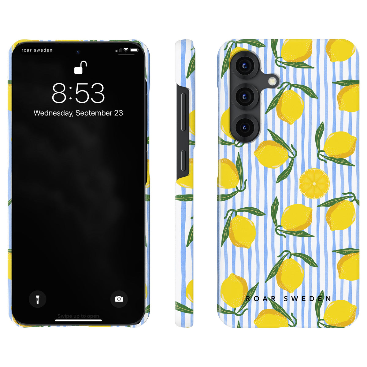Lemon Stripes - Ohut suojakuori – Kohde 24/26
