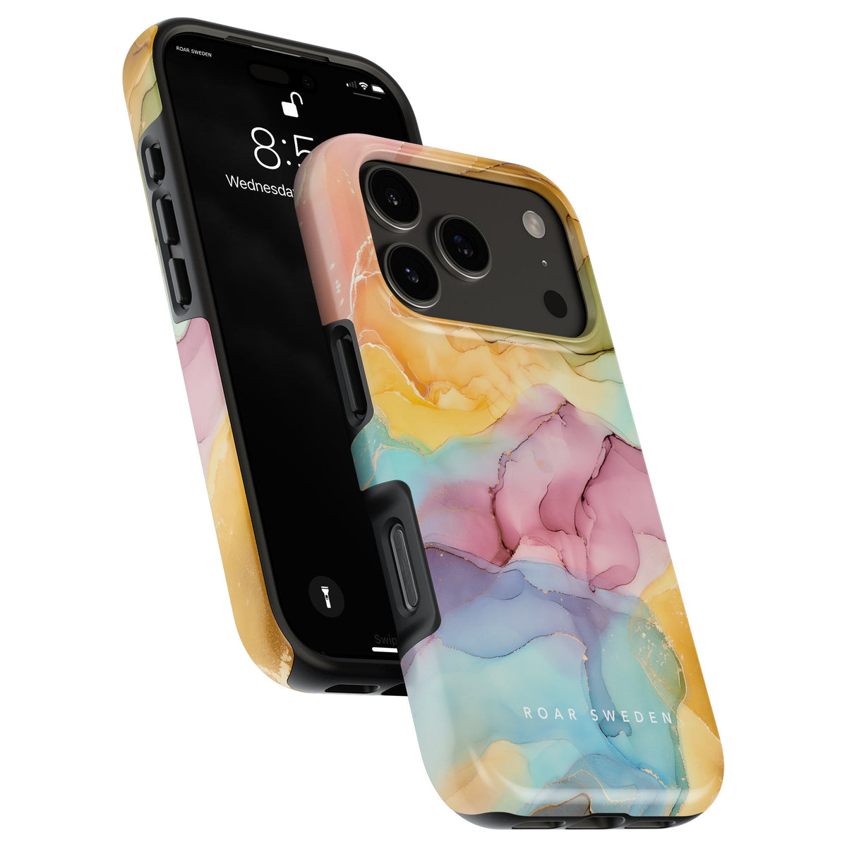 Marble Sunset – MagSafe-suojakuori kestävillä reunoilla – Kohde 3/8