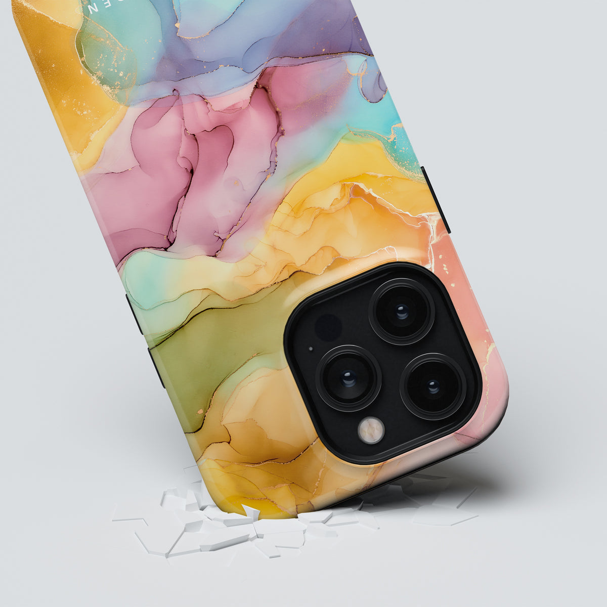 Marble Sunset – MagSafe-suojakuori kestävillä reunoilla – Kohde 8/8