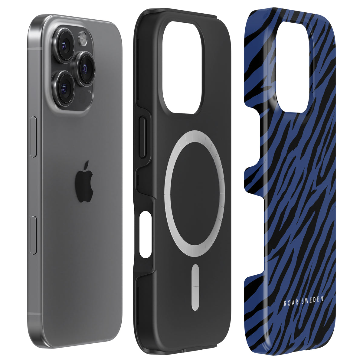 Mazarine Stripes – MagSafe-kestävä suojakuori – Kohde 7/8