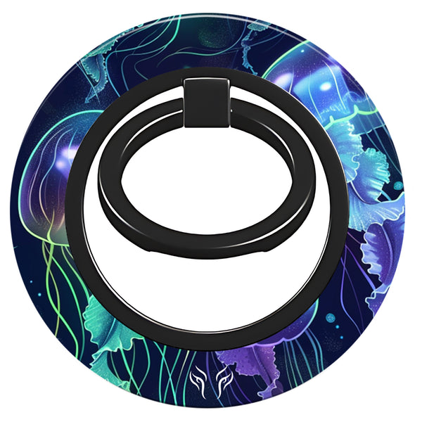 Neon Jellyfish - Mobilring
