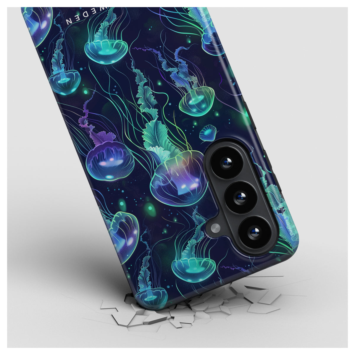 Neon Jellyfish - Magnetic Tough Phone Case – Item 3 of 3