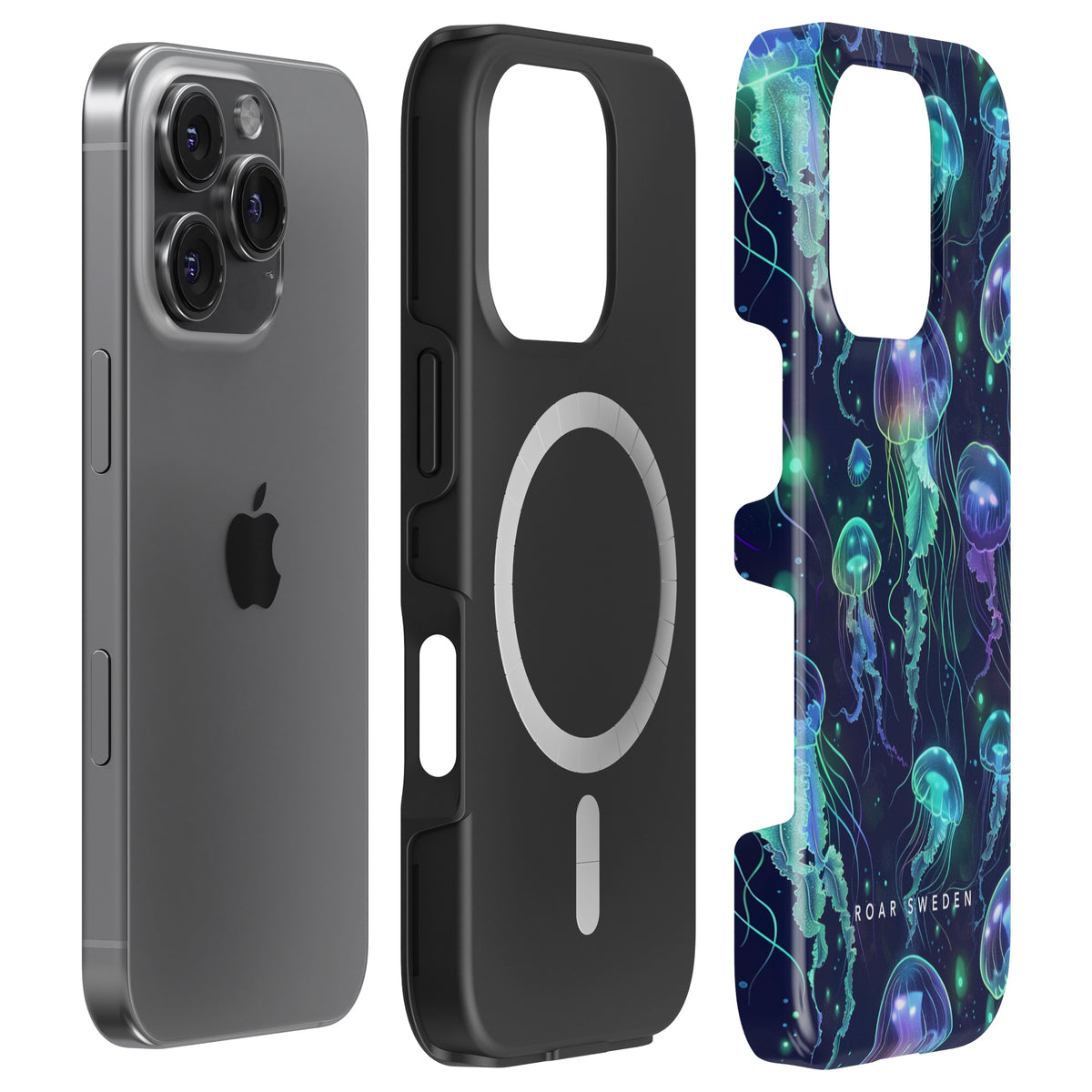 Neon Jellyfish – MagSafe-suojakuori iskunkestävällä rakenteella – Kohde 7/8