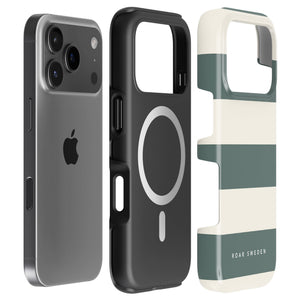 Sage Stripes - MagSafe Tough Case