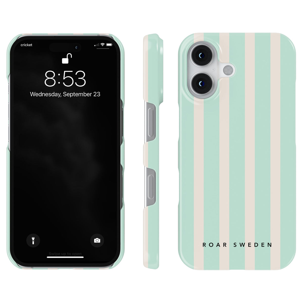 Seafoam Stripes – Ohut suojakuori – Kohde 9/23