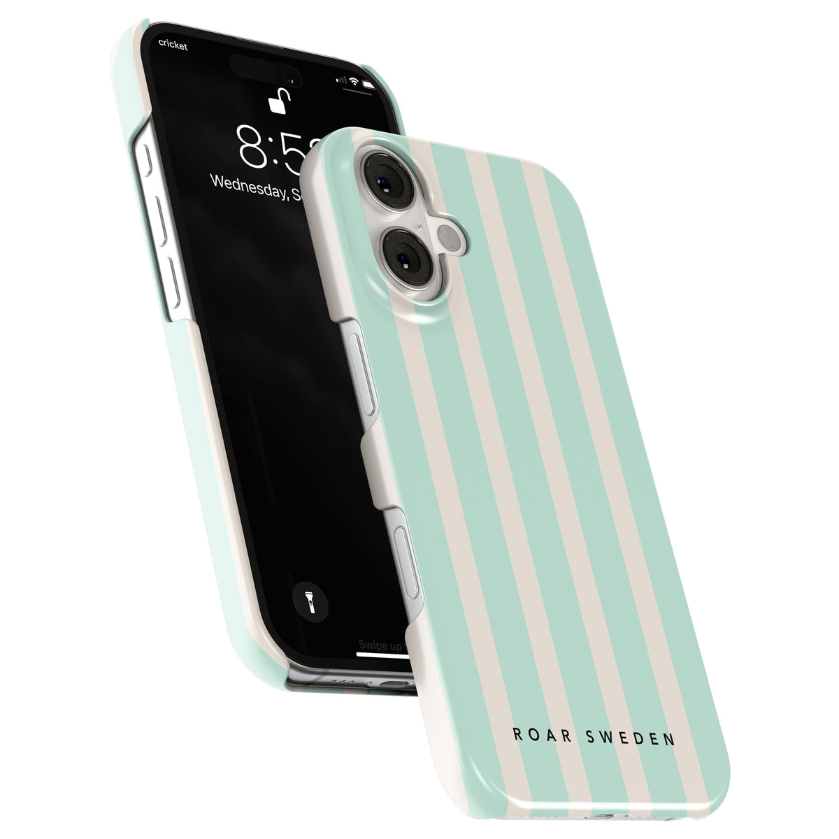 Seafoam Stripes – Ohut suojakuori – Kohde 8/23