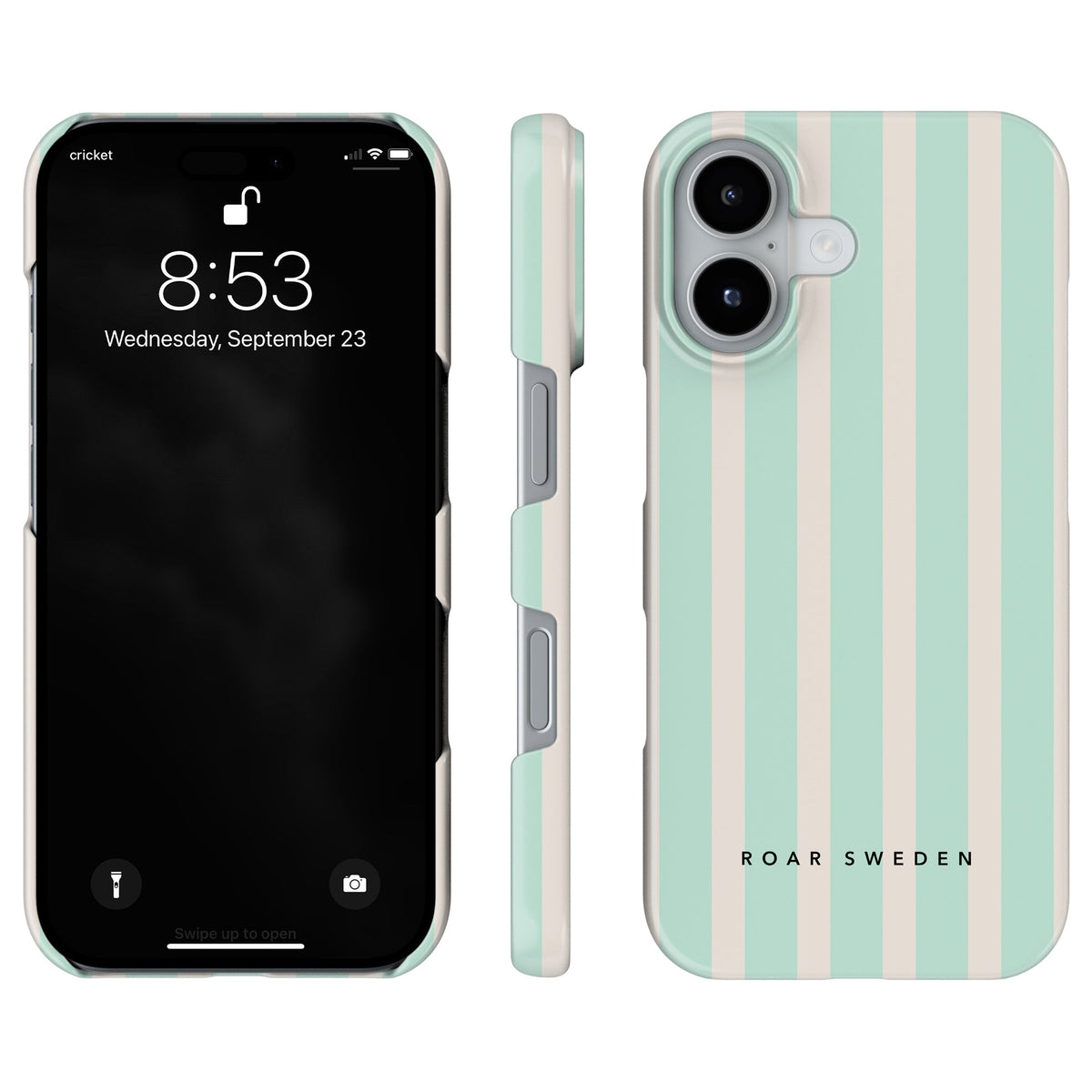 Seafoam Stripes – Ohut suojakuori – Kohde 3/23